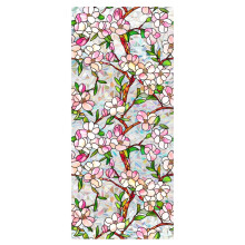 Peeling And Stick Flower Window Film Glass Sticker-XCBL152
