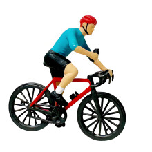 1/87 Miniature Cycling Figure Man Women Cyclist Figurine-1161