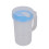 500ml Plastic Pitcher Water Bottle With Wide Mouth For-Blue 1
