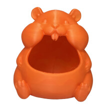 Fun Animal Shape Dish Ideal For Organizing Jewelry And-Orange
