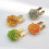 Unique Handmade Flower Cufflinks Adds Sophistication-dark blue 5