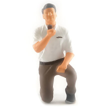 Artistic Small Scale Bride And Grooms Statuettes 1:64-Proposing