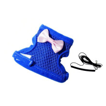 Escape Proof Bird Walking Leash Vest Set met-Blauwe M