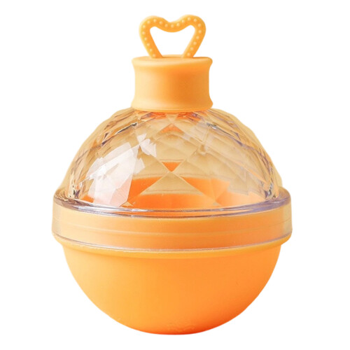 Fascinating Bulb Shape Heart Ice Molds For Making-Orange