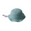 Pet Straw Hat With Wide Brims Drawstring Design For-Blue 1