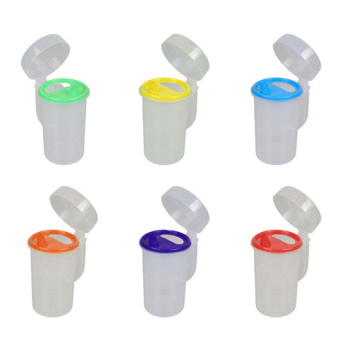 500ml Plastic Water Bottle With Leak Proof Lid And-Yellow 1