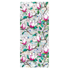 Peeling And Stick Flower Window Film Glass Sticker-XCBL156