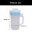 Plastic Water Container With Precise Flows Control-Orange 4