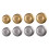 Practical 304 Stainless Steel Hammered Kitchen-Silver M 3