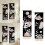 Butterfly Skull Vertical Tapestry Moon Phase Mushroom-M03005 3
