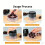 Large Capacity Fruit expunger Tool 7 divisions At Once Safe Food 7