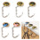 Space Saving Circular Foldable Hook Perfect For Small-blue frog 3