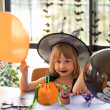 Halloween pumpkin bucket trick-or-treat bag non-woven 1