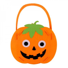 Halloween pumpkin candy bag for kids, 1 piece