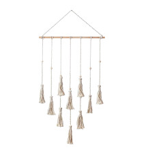 Ensemble de décoration murale en macramé suspendu avec photo