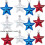 12 Star Party Decorations Suitable For Backyards BBQ And 6