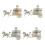 Alloy Spices Canister With Classical Carriage Engravings-Green 2
