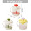 Durable ABS Press Action Mixers Cup With Detachable-Green 4