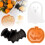 Halloween-serveringsfat – Pumpa- och fladdermusdesign 3