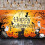 Halloween Pumpkin Banner Backdrop 71x47 in 1