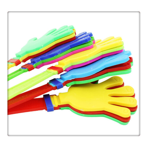 Plasthandklappare för fester – 12-pack 2