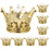 Cajas de dulces Gold Crown con cúpula (8 unidades) 1