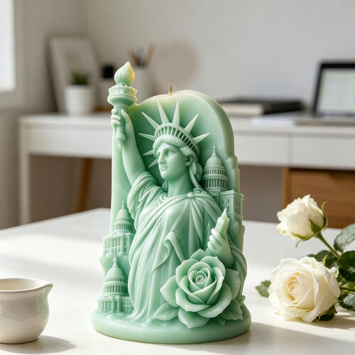 Freiheitsstatue Silikon-Kerzenformen für Harzguss, 1