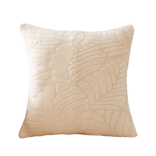 Gele polyester sierkussenhoes 40x40 cm 1