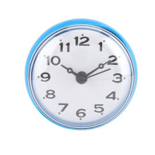 Horloge miroir de salle de bain étanche Growcolor à fixer au mur