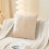Gele polyester sierkussenhoes 40x40 cm 5