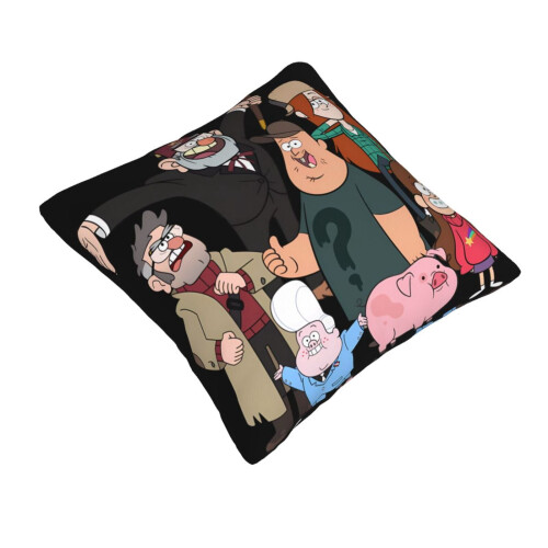 Capa de almofada decorativa quadrada para sofá-cama 1