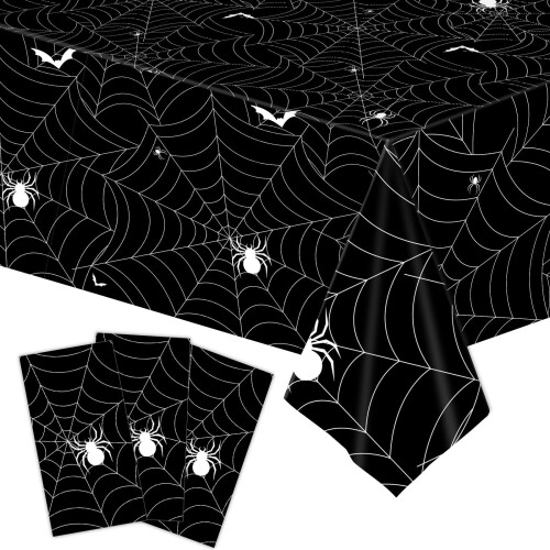 Nappe jetable Penkiiy Halloween citrouille violette 1