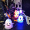 Conjunto de 3 figuras de LED para decoração de Halloween. 2