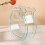 Multipurpose Clear Acrylic Vases For Flowers-Sky Blue 7