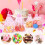Guldfärgade organza presentpåsar 100x15 cm – 100-pack 3