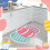 Easter eggs bath mat 28 x 20 inches 3