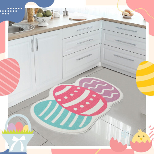 Easter Eggs Bath Mat 28x20 Inches 2