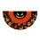 Halloween-flagg i vifteform, 45 x 90 cm, polyester 2