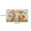 Spring Bunny Floral Kitchen Mat Non-Slip Washable 3