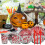 Halloween party tableware set with hand prints 12 pcs 3