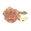 Floral Pattern Cufflinks Suitable For Both Casual And-Pink 1