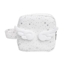 Sparkling Angel Wing vierkante tas Multifunctionele-Wit