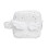 Sparkling Angel Wing vierkante tas Multifunctionele-Wit 1