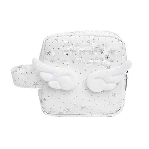 Sparkling Angel Wing vierkante tas Multifunctionele-Wit
