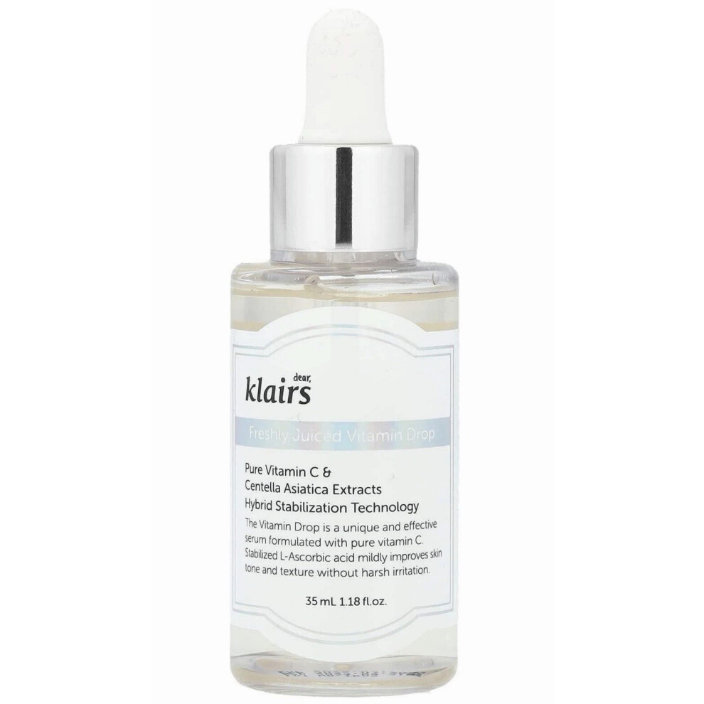 Dear Klairs Freshly Juiced Vitamin Drop 35Ml - Authentic K-Beauty Spots Dark