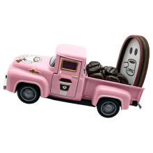 Retro Truck Replica's Legering Pickup Model Met 15 Stuks-Roze