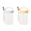 Breakfast Cup With Carrying Handle And Spoon Leakproof Glass-2 1
