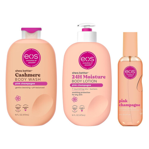 eos Pink Champagne Scent Layering Bundle
