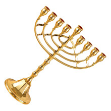 9 Tak Chanoeka Menorah Kaarsenhouders voor Shabbat,-goud