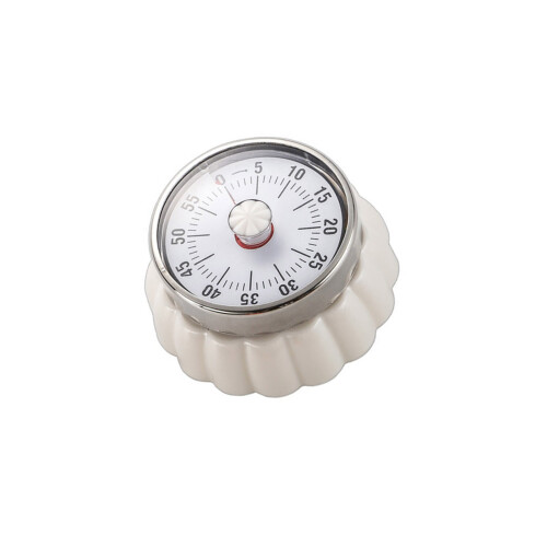 Elegante keuken countdown-timer met magnetische-Wit